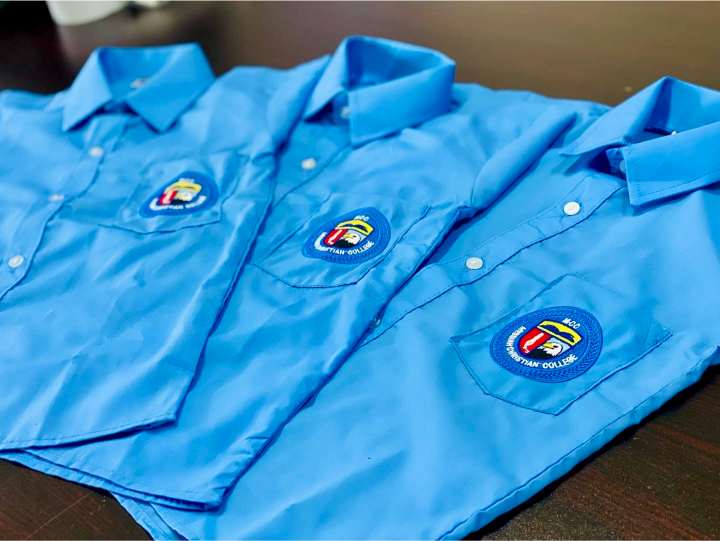 MCC shirts blue detail
